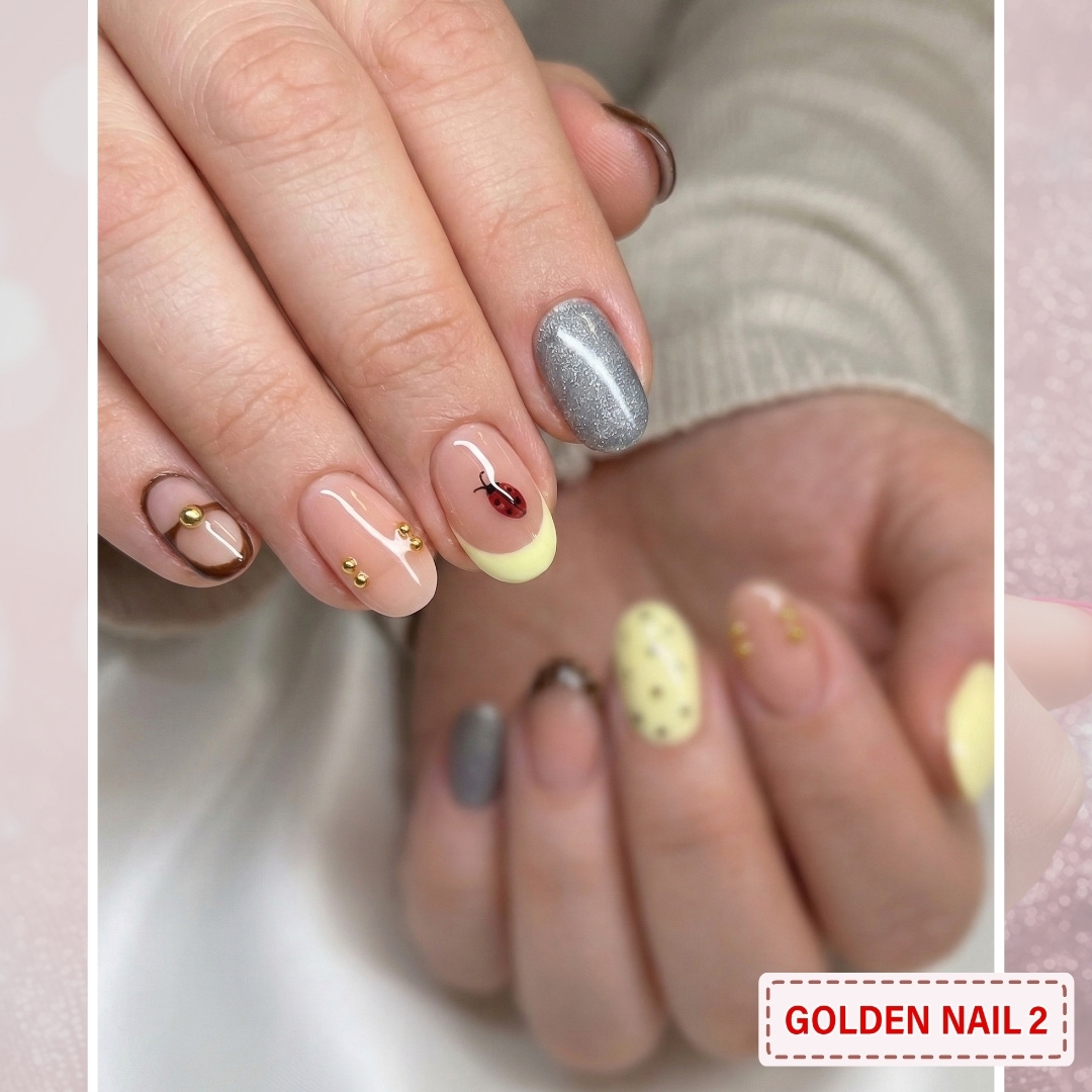 Golden Nails 2 (3)